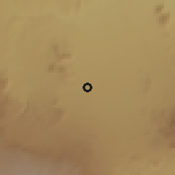 Shaded relief of the 60 km around Isiolo, drawn from the GMTED2010 grid