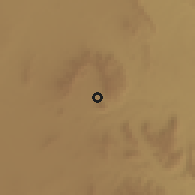 Shaded relief of the 60 km around Machakos, drawn from the GMTED2010 grid