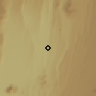Shaded relief of the 60 km around Magadi, drawn from the GMTED2010 grid