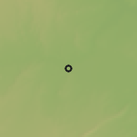 Shaded relief of the 60 km around Mandera, drawn from the GMTED2010 grid