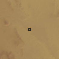 Shaded relief of the 60 km around Matuu, drawn from the GMTED2010 grid