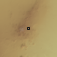 Shaded relief of the 60 km around Maua, drawn from the GMTED2010 grid