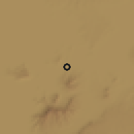 Shaded relief of the 60 km around Mbita Point, drawn from the GMTED2010 grid
