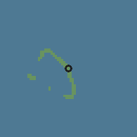 Shaded relief of the 60 km around Binoinano, drawn from the GMTED2010 grid