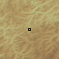 Shaded relief of the 53 km around Huchang, drawn from the GMTED2010 grid