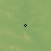 Shaded relief of the 59 km around Savannakhet, drawn from the GMTED2010 grid