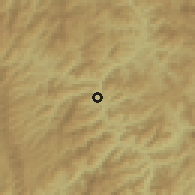 Shaded relief of the 58 km around Phongsaly, drawn from the GMTED2010 grid