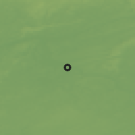 Shaded relief of the 47 km around Jēkabspils, drawn from the GMTED2010 grid