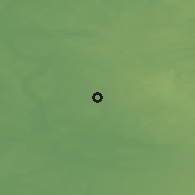 Shaded relief of the 47 km around Priekule, drawn from the GMTED2010 grid