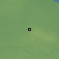 Shaded relief of the 47 km around Talsi, drawn from the GMTED2010 grid