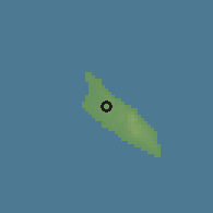Shaded relief of the 60 km around Paradera, drawn from the GMTED2010 grid