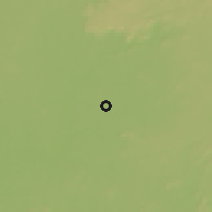 Shaded relief of the 60 km around Sacleapea, drawn from the GMTED2010 grid