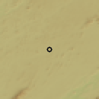 Shaded relief of the 60 km around Voinjama, drawn from the GMTED2010 grid