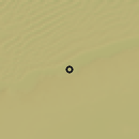 Shaded relief of the 57 km around al-Guraybāt, drawn from the GMTED2010 grid