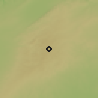 Shaded relief of the 56 km around Jardas al-'Abīd, drawn from the GMTED2010 grid