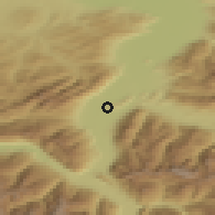 Shaded relief of the 51 km around Gamprin, drawn from the GMTED2010 grid