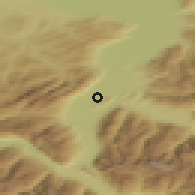 Shaded relief of the 51 km around Ruggell, drawn from the GMTED2010 grid