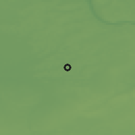 Shaded relief of the 48 km around Kazlų Ruda, drawn from the GMTED2010 grid