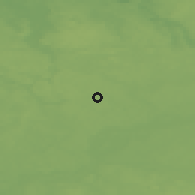 Shaded relief of the 48 km around Rūdiškės, drawn from the GMTED2010 grid