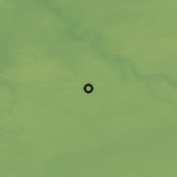 Shaded relief of the 48 km around Trakai, drawn from the GMTED2010 grid