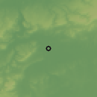 Shaded relief of the 59 km around Ambato Boina, drawn from the GMTED2010 grid