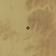 Shaded relief of the 58 km around Ikalamavony, drawn from the GMTED2010 grid