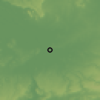 Shaded relief of the 59 km around Marovoay, drawn from the GMTED2010 grid