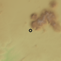 Shaded relief of the 59 km around Mulanje, drawn from the GMTED2010 grid