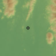 Shaded relief of the 60 km around Tronoh, drawn from the GMTED2010 grid