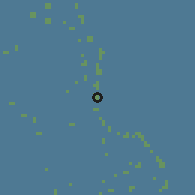 Shaded relief of the 60 km around Maaugoodhoo, drawn from the GMTED2010 grid