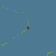 Shaded relief of the 60 km around Madifushi, drawn from the GMTED2010 grid