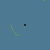 Shaded relief of the 60 km around Meedhoo, drawn from the GMTED2010 grid