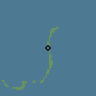 Shaded relief of the 60 km around Mundhoo, drawn from the GMTED2010 grid
