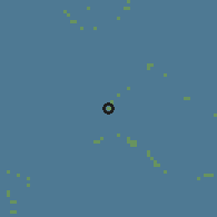 Shaded relief of the 60 km around Naifaru, drawn from the GMTED2010 grid