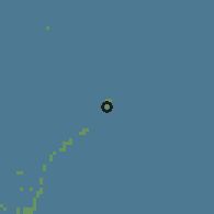 Shaded relief of the 60 km around Dhiffushi, drawn from the GMTED2010 grid