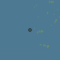 Shaded relief of the 60 km around Thulhaadhoo, drawn from the GMTED2010 grid