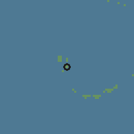 Shaded relief of the 60 km around Vandhoo, drawn from the GMTED2010 grid