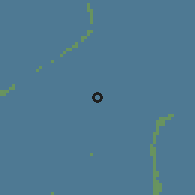 Shaded relief of the 60 km around Veymandhoo, drawn from the GMTED2010 grid