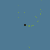 Shaded relief of the 60 km around Fenfushi, drawn from the GMTED2010 grid