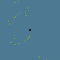 Shaded relief of the 60 km around Gemendhoo, drawn from the GMTED2010 grid