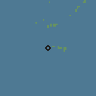 Shaded relief of the 60 km around Goidhoo, drawn from the GMTED2010 grid