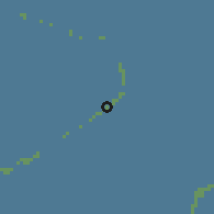 Shaded relief of the 60 km around Guraidhoo, drawn from the GMTED2010 grid