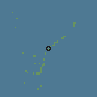 Shaded relief of the 60 km around Himmafushi, drawn from the GMTED2010 grid