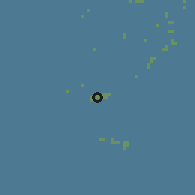 Shaded relief of the 60 km around Hithaadhoo, drawn from the GMTED2010 grid