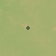 Shaded relief of the 60 km around Kita, drawn from the GMTED2010 grid