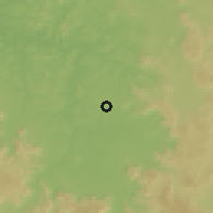 Shaded relief of the 60 km around Diré, drawn from the GMTED2010 grid
