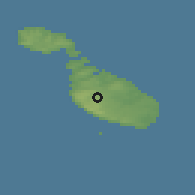 Shaded relief of the 55 km around Mdina, drawn from the GMTED2010 grid