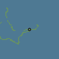 Shaded relief of the 60 km around Najaj, drawn from the GMTED2010 grid