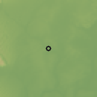 Shaded relief of the 59 km around Kīfah, drawn from the GMTED2010 grid