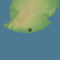 Shaded relief of the 58 km around Saint Aubin, drawn from the GMTED2010 grid